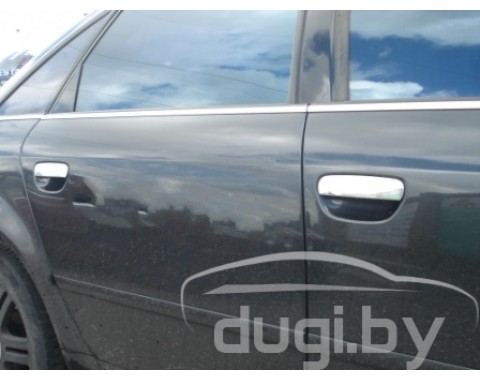 Хром накладки на дверные ручки  для A6